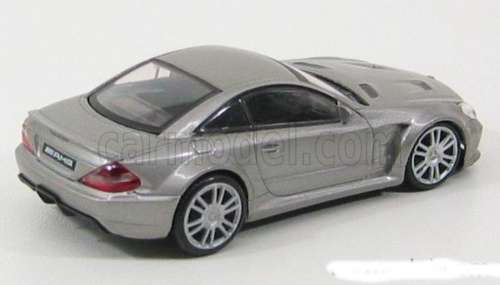 Mercedes-Benz SL65 AMG Black Series (R230) 2009 silver 1:43 Mondo NEW+boxed #5871 instant wheels