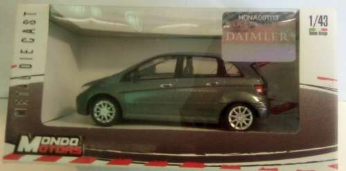 Mercedes-Benz B class 2007 grey-met 1:43 MondoMotors NEW+boxed  #5873 instant wheels