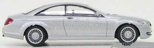 Mercedes-Benz CL Coupe 2000 silver 1:43 Mondo Motors NEW+boxed  #5874 instant wheels