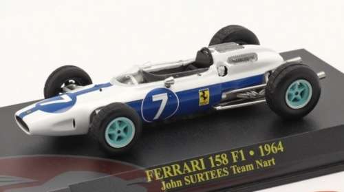 Ferrari 158 #7 F1 1964 John Surtees 1:43 IXO NEWinBlister  #5879 instant wheels