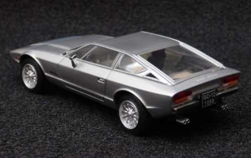 Maserati Khamsin 1974 silver 1:43 Schuco NEW+showcased  #5882 instant wheels