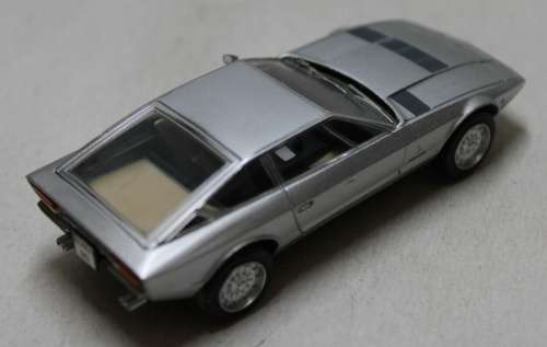 Maserati Khamsin 1974 silver 1:43 Schuco NEW+showcased  #5882 instant wheels
