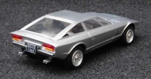 Maserati Khamsin 1974 silver 1:43 Schuco NEW+showcased  #5882 instant wheels