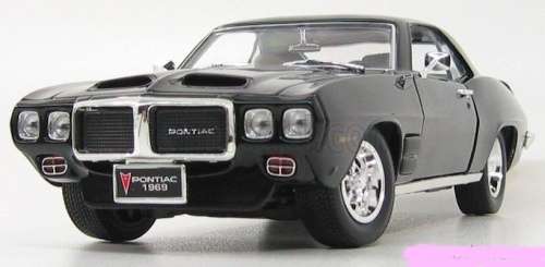 Pontiac Firebird Trans Am 1969 black 1:43 RoadSignature NEW+showcased #5884 instant wheels