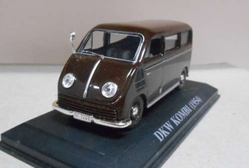 Auto-Union DKW-Kombibus 1954 dk.brown 1:43 Ixo NEW+boxed  #5887 instant wheels