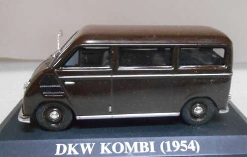 Auto-Union DKW-Kombibus 1954 dk.brown 1:43 Ixo NEW+boxed  #5887 instant wheels