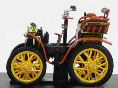 Renault Voiturette Type A 1899 black+brown 1/43 Norev NEWinBlister   #5890 instant wheels