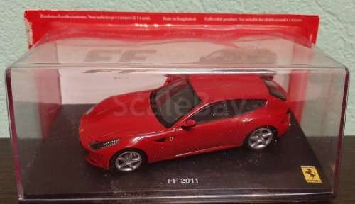 Ferrari FF 2011 red 1/43 Altaya/IXO NEW+boxed  #5893 instant wheels