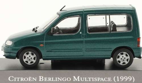 Citroen Berlingo Multispace 1999 green-met 1/43 IXO NEWinBlister  #5894 instant wheels