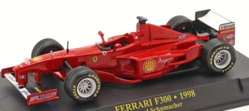 Ferrari F300 F1 #3 M.Schumacher 1998 red 1/43 IXO NEWinBlister  #5897 instant wheels