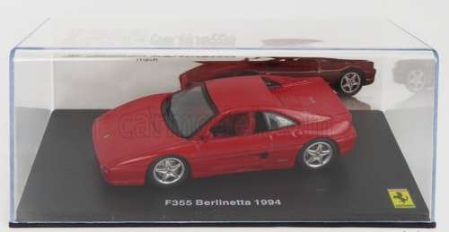 Ferrari F355 Berlinetta 1994 red 1/43 Altaya/IXO NEW+boxed  #5898 instant wheels