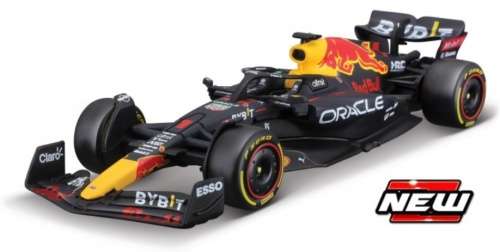 Red Bull RB18 F1 2022 #1 Max Verstappen 1:43 Bburago NEW+boxed  #5912 instant wheels
