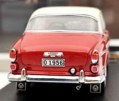 Volvo 120 Amazon 1956 red+white 1:43 PremiumX NEW+boxed  #5913 instant wheels