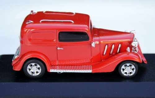 Ford Model B 1932 (American Hot Rod) red 1:43 Minichamps NEW+boxed   #5917 instant wheels