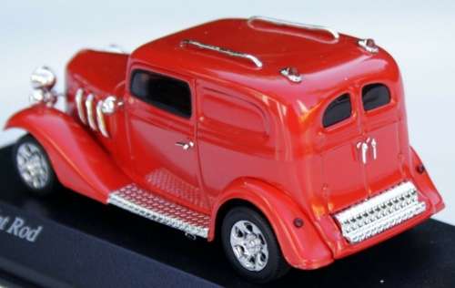 Ford Model B 1932 (American Hot Rod) red 1:43 Minichamps NEW+boxed   #5917 instant wheels
