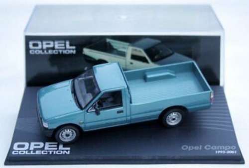 Opel Campo Pick-Up 1997 blue 1:43 IXO NEW+boxed  #5919 instant wheels