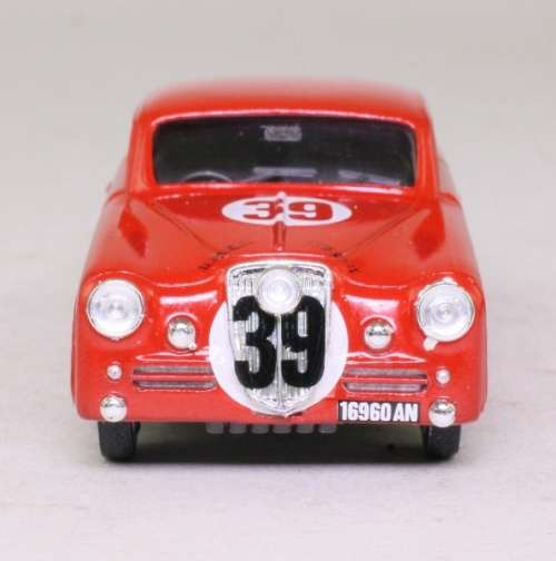 Lancia Aurelia B20-Coupe #39 Le-Mans 1951 red 1:43 Brumm NEW+boxed  #5922 instant wheels