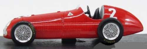 Alfa Romeo 158 #2 1950 F1 (GB) red 1:43 Brumm NEW+boxed #5923 instant wheels