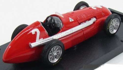 Alfa Romeo 158 #2 1950 F1 (GB) red 1:43 Brumm NEW+boxed #5923 instant wheels