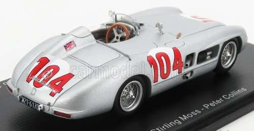 Mercedes-Benz 300SLR 1955 #104 Targa Florio Stirling Moss 1:43 Brumm NEW+boxed #5924 instant wheels
