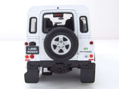 Land Rover Defender 90 1995 white 1:24 Welly NEW+boxed  #2342 instant wheels