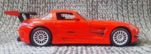 Mercedes-Benz SLS AMG GT3 red 1:24 Motormax NEW+boxed  #2344 instant wheels