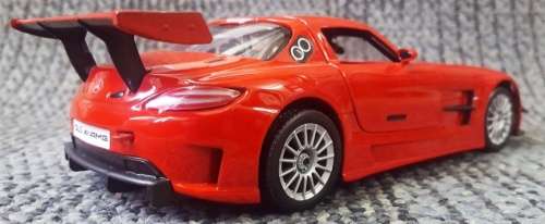 Mercedes-Benz SLS AMG GT3 red 1:24 Motormax NEW+boxed  #2344 instant wheels