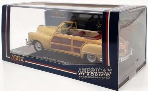 Chrysler Town + Country conv. 1947 yellow 1/43 Vitesse NEW+boxed  #5932 instant wheels