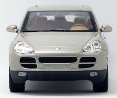 Porsche Cayenne V6 2003 grey-met 1:43 Minichamps NEW+boxed  #5938 instant wheels
