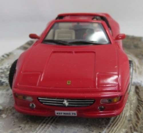 Ferrari F355 GTS Spider open 1995 red (JBond/007) 1:43 IXO NEW+boxed #5939 instant wheels