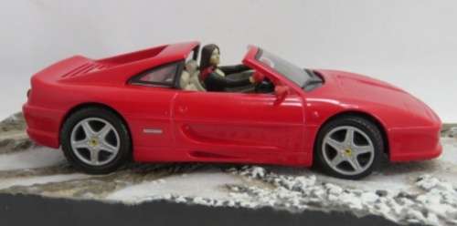 Ferrari F355 GTS Spider open 1995 red (JBond/007) 1:43 IXO NEW+boxed #5939 instant wheels