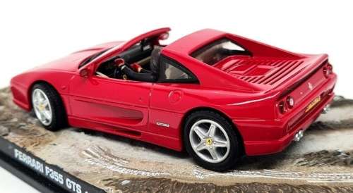 Ferrari F355 GTS Spider open 1995 red (JBond/007) 1:43 IXO NEW+boxed #5939 instant wheels