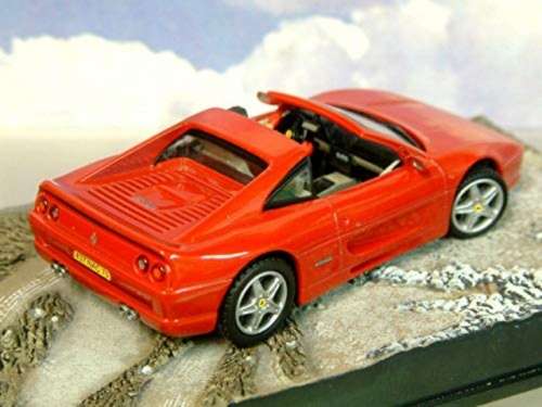 Ferrari F355 GTS Spider open 1995 red (JBond/007) 1:43 IXO NEW+boxed #5939 instant wheels