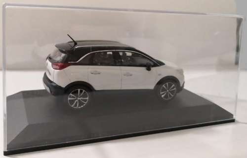 OPEL CROSSLAND X 2017 pearl-white 1:43 i-SCALE/Kyosho NEW+boxed #5940 instant wheels