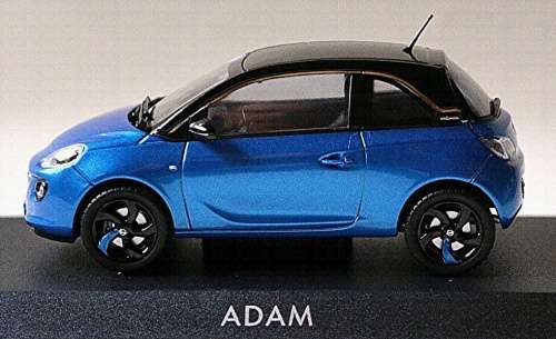 Opel Adam hatchback 2019 blue-met 1-43 i-scale/Kyosho NEW+boxed  #5941 instant wheels