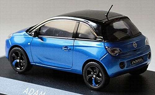 Opel Adam hatchback 2019 blue-met 1-43 i-scale/Kyosho NEW+boxed  #5941 instant wheels