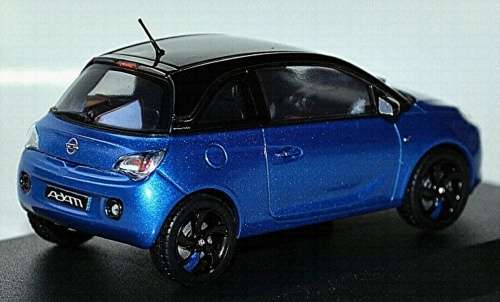 Opel Adam hatchback 2019 blue-met 1-43 i-scale/Kyosho NEW+boxed  #5941 instant wheels