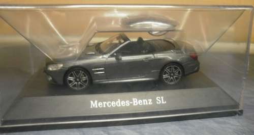Mercedes-Benz SL (R231) 2012 Grey-met 1:43 I-Spark NEW+boxed  #5942 instant wheels