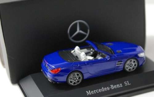 Mercedes-Benz SL (R231) cabriolet 2016 blue 1:43 I-Spark NEW+boxed   #5946 instant wheels