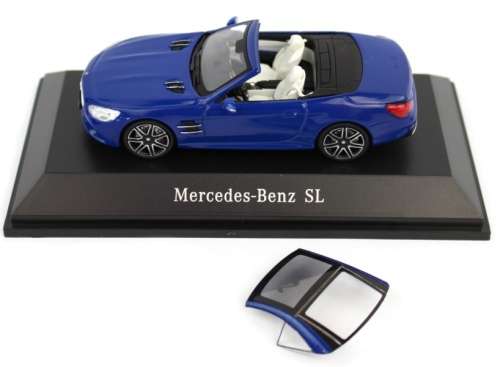 Mercedes-Benz SL (R231) cabriolet 2016 blue 1:43 I-Spark NEW+boxed   #5946 instant wheels