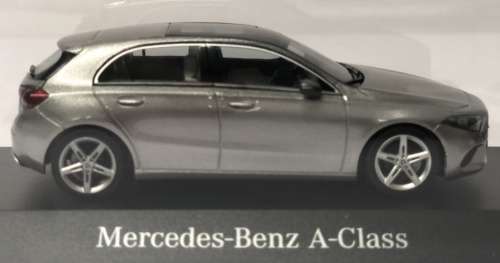 Mercedes-Benz A-Class (W177) 2018 silver 1:43 Herpa NEW+boxed  #5947 instant wheels