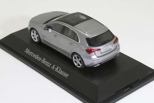 Mercedes-Benz A-Class (W177) 2018 silver 1:43 Herpa NEW+boxed  #5947 instant wheels