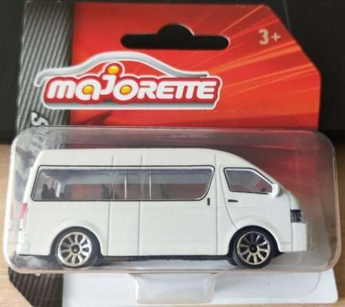 Toyota HiAce H200 Mk.V Minibus 2020 1:64 Majorette NEWinBlister  #6410 instant wheels