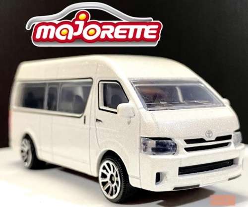 Toyota HiAce H200 Mk.V Minibus 2020 1:64 Majorette NEWinBlister  #6410 instant wheels