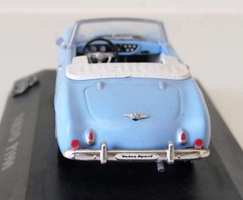 Volvo P1900 Sport Cabriolet 1956 blue 1/43 IXO NEW+boxed  #5954 instant wheels
