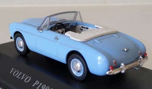 Volvo P1900 Sport Cabriolet 1956 blue 1/43 IXO NEW+boxed  #5954 instant wheels