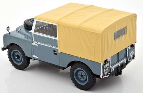 Land Rover Series I canvas top 1957 grey 1/18 MCG NEW+boxed  #8986 instant wheels