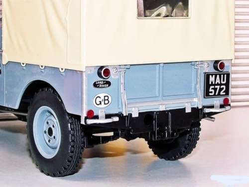 Land Rover Series I canvas top 1957 grey 1/18 MCG NEW+boxed  #8986 instant wheels