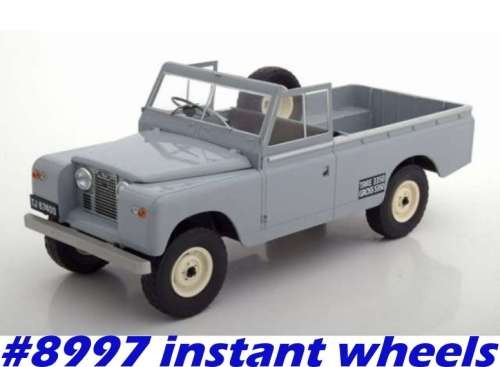Land Rover 109 PickUp Series II 1959 grey/open 1/18 MCG NEW+boxed  #8997 instant wheels