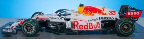 RED Bull Racing RB16B F1 2021 #33 Max Verstappen 1/43 Bburago NEW+boxed #5950 instant wheels